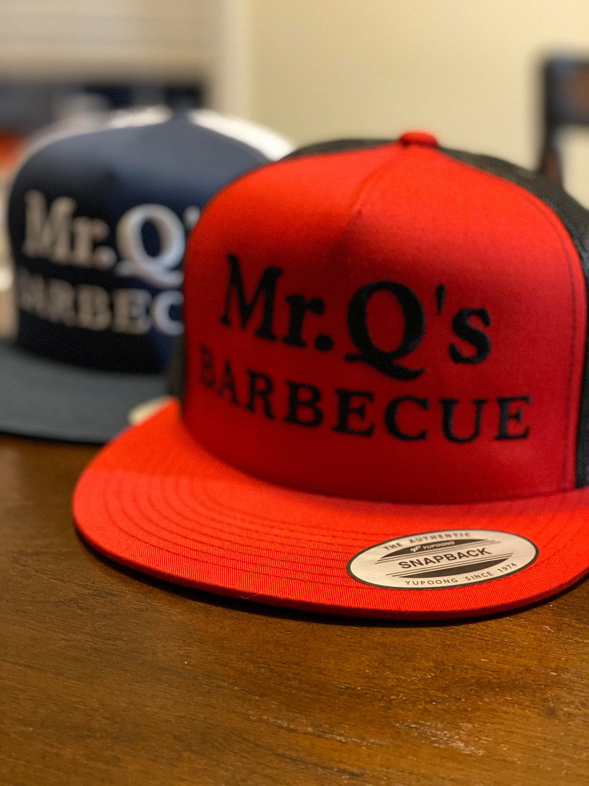 Mr. Q's Flat Brim Hat