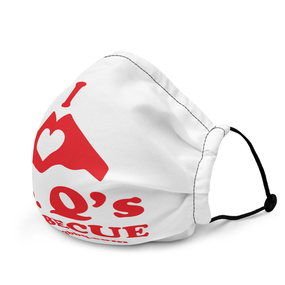 I <3 Mr. Q's face mask