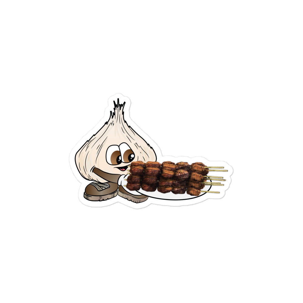 Gary the Garlic stickers