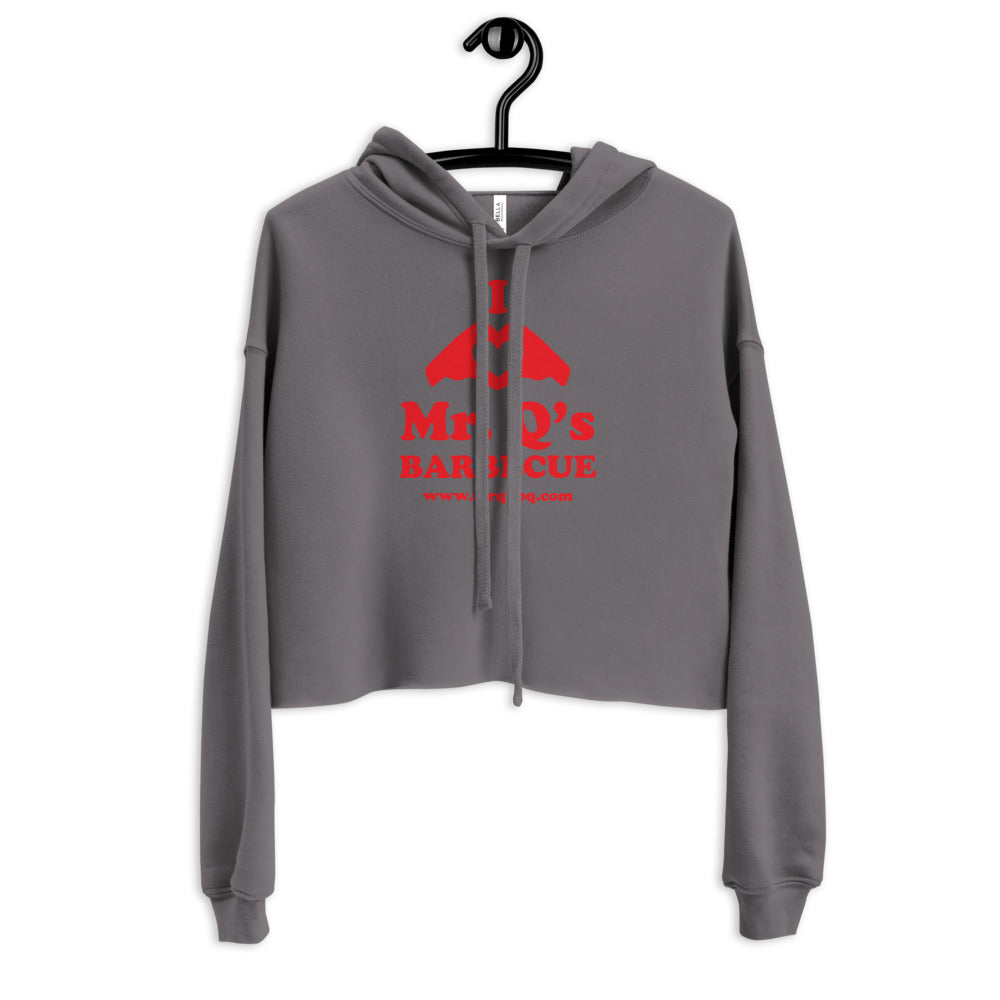 I <3 Mr. Q's Crop Hoodie