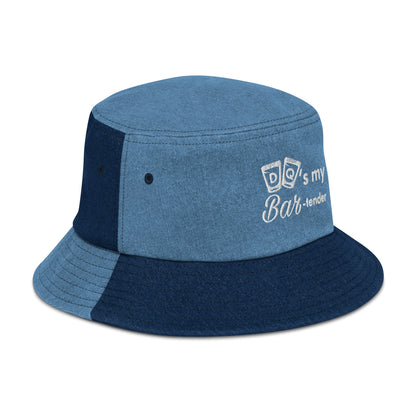DQ's my Bartender Denim bucket hat